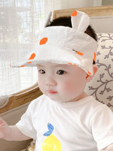 Breathable Baby Sun Hat Thin Wide Brim UV Protection Empty Top Summer Cap for Infants And Toddlers Comfortable Cotton Casual Hat