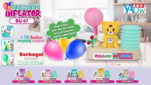( BISA COD ) PROMO Mainan Anak Balloon Inflator Balon Inflator / Mainan Pompa Balon Karakter Lucu / Mainan Anak Laki Laki / Mainan Anak Perempuan SNI Murah