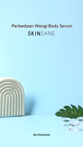 SKINSANE Brightening & Moisturizing Body Serum Lotion 250ml Melembabkan Kulit