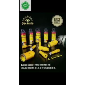 Mata Bor Granit Keramik Kaca Drat M10 Mesin Gerinda Diamond Core Bit