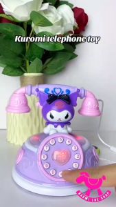 Mainan Telepon 10 Musik Kuromi Phone: Mainan Edukatif Anak