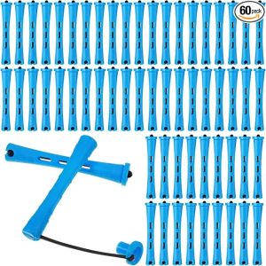 60pcs DIY Long Short Hair Curler Rods Rollers Curling Maker Accessory for Woman Household Professional Barbershop Salon Curler