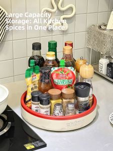 Rotatable Multipurpose Aesthetic Kitchen Organizer