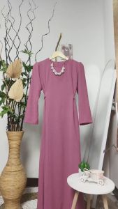 DRESS WANITA KOREAN STYLE TERBARU /DRESS REMAJA TURKEY CRINKLE AIRFLOW AKSEN TALI