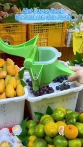 Alat peras Jeruk Plastik Warna Random - Alat Peras buah Plastik Peras Lemon Juicer - Alat Peras Jeruk Plastik - Alat Peras Buah Plastik Peras Lemon - Alat Peras Buah - Alat Pemeras Jus Buah - Alat Peras Buah Manual Ukuran Jumbo Bahan Plastik - Bisa COD