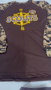 KAOS PRAMUKA LORENG LENGAN PANJANG PRIA DAN WANITA