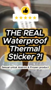 20 Size Waterproof Synthetic Barcode Label Stickers Kalis Air High Quality Sintetik Barcode Label BC03B