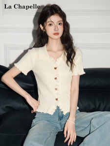 La Chapelle | Elegant Design Slim Fit T-shirt
