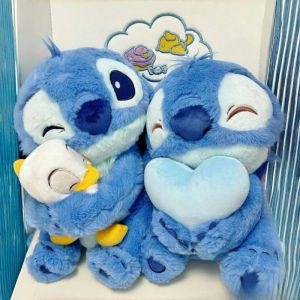 Disney Plushie Animal Stitch Stuffed Plushie Models Cartoon Stuffed Plush Dolls Anime Plush Baby Toys Kawaii Kids Birthday Gifts