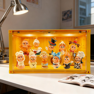 Dustproof Display Storage Box for BobooMai Star Man Delicious Moment Lazy Moment Figurine Shipping Container Collectible Storage