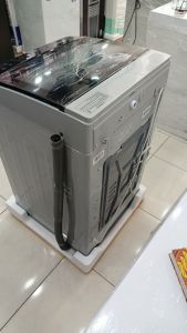 PANASONIC Mesin Cuci 1 Tabung 7.2 KG NA F72MB1WSG Soft Close Door