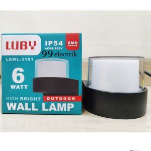 LAMPU TERAS / LAMPU DINDING / LAMPU HIAS GARANSI 1 TAHUN CAHAYA KUNING LUBY