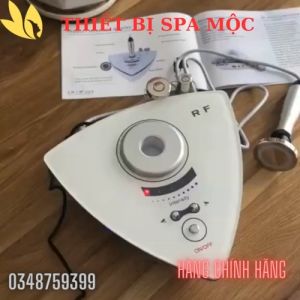 Máy RF 3 Đầu 3 In 1 Nâng Cơ Da Mặt Xoá Nhăn Đuôi Mắt Se Khít Lỗ Chân Lông Chính Hãng Dùng Trong Spa
