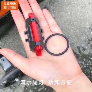 Bicycle Light Waterproof Rear Tail Light LED USB Rechargeable Mountain Bike Cycling Light Taillamp Safety Warning Light