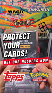 Magnetic One Touch Card Holder | SlabShield 35pt Pro Series | TCG & Sports Cards