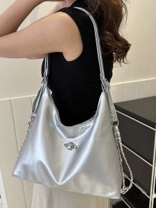 Retro Bucket Bag ผู้หญิง กระเป๋าเป้สะพายหลังเดินทางไหล่เดี่ยวกระเป๋าสะพายข้างแม่ ทันสมัย นักเรียน Bookbag ความจุขนาดใหญ่