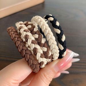 C.three High-end Sense Rubber Band Head Rope Simple Temperament Women Hair Ring High Elastic Hair Rope