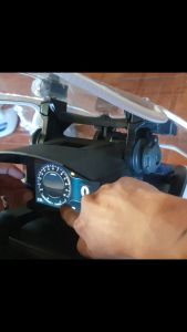Bristol ADX 160 Gauge Protector Sticker Film Smoked Design