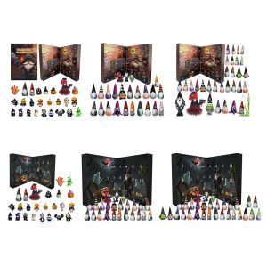 Halloween Advent Calendar 2025 with Classic Doll Countdown Calendar Gnome Advent Surprise Calendar for Kids and Adults