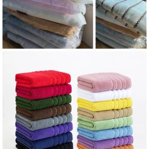 1PC Random Color Face Towel 100% Cotton Highly Water Absorbent Soft Hand Hair Towels For Adults Kids Home Hotel Sports 34*74cm