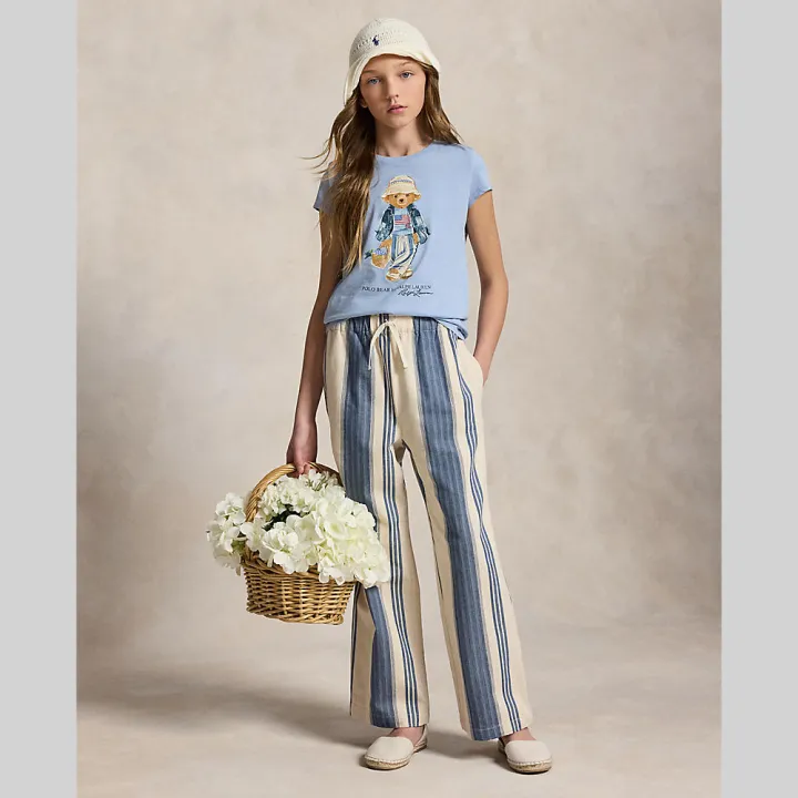 Polo%20Ralph%20Lauren%20Kids%20(Girl)%20Polo%20Bear%20Cotton%20Jersey%20Tee%20-%20Image%204