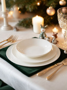 mornenjoy | Ceramic Porcelain Home Dining Tableware for Moving Gift