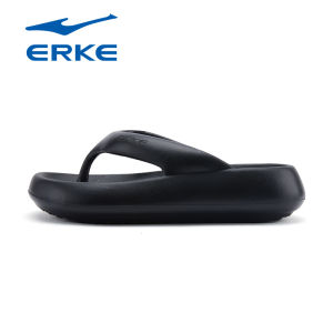 Erke | Summer Soft Sole Thick Heel Heightening Clip-Toe Flip Flops