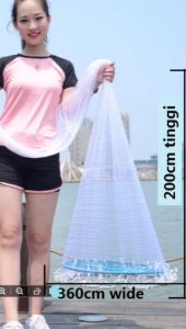 Jenis Frisbee: jenis jaring tuang baru loket keluli jaring membaling tangan frisbee jaring lontaran mudah penurunan plumbum memancing automatik jaring melontar jaring memancing