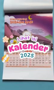 Kalender Anak Islami Tahun 2025 - Nabiku Idolaku