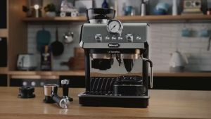 Máy Pha Cà Phê Tự Động Delonghi Specialista Prestigio EC9155 Delonghi Coffee Maker Máy Pha Cafe Espresso Cappuccino Delonghi Coffee Maker Áp Suất 19 Bar Nhập Đức BH 12 Tháng