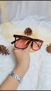 KACAMATA UV KOTAK HITAM KOREAN FASHION SUNGLASSES WANITA PRIA