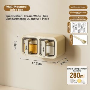 BAOJIAWANG | Wall Mounted High-end Multi-function Spice Rack