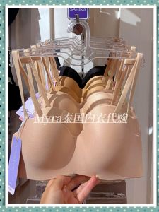 Thailand Sabina Strap Special Half Cup Bra Female Small Breast Size Exaggerating Bra Brand Counters Genuine Article Push up Spaghetti Strap