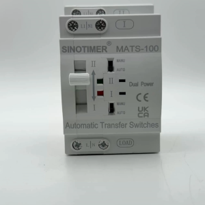 ATS แบรนด์ Sinotimer 2P 63A Dual Power ATS สวิตซ์สลับแหล่งจ่ายไฟ อัตโนมัติ ATS Automatic transfer switch