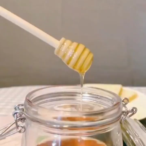 50 Pcs Mini 3 Inch Natural Wood Honey Dipper Sticks For Honey Syrup Slime Jar