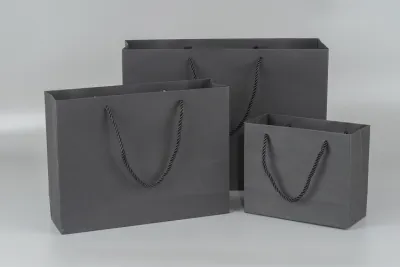 Custom Brown Paper Shopping Bag