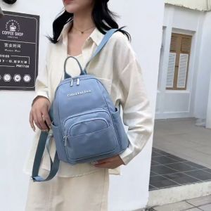 Tas colorful fox 2373 Tas Ransel wanita colorful fox nilon anti air tas wanita bagpack tas ransel kekinian tas import