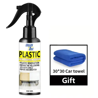 Multi-purpose Plastic Yellowing & Stain Removal Spray Instant Oxidation Remover Yellowing Remover for Air Conditioners