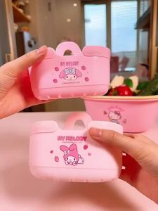 Sanrio | Giỏ Đựng Đồ Treo Tường Hello Kitty Melody Sanrio Chính Hãng Dụng Cụ Sắp Xếp Nhà Bếp Giỏ Thoát Nước Treo Chất Liệu PP Có Thể Tái Sử Dụng