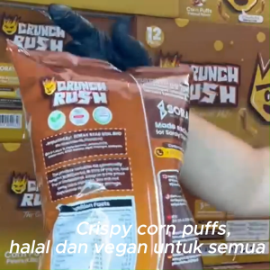 Chips Peanut CrunchRush Premium Imported Crispy Snack Gourmet Peanut Flavor