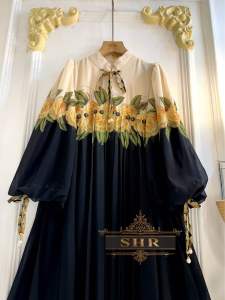 MIDI DRESS CERUTY BUNGA TERBARU BY SHR