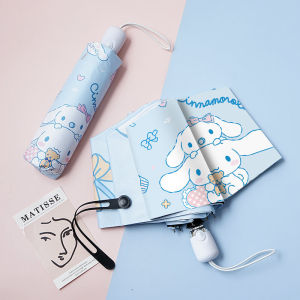 Cinnamoroll Babycinnamoroll Cute Automatic Umbrella Rain and Rain Dual-Use Female Foldable Sun Protection UV Protection Ins Sun Umbrella