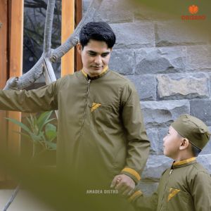 Jubah Remaja Lengan Panjang / Baju Gamis Remaja 4L Laki Laki