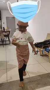 (Ready Stock) Chef Kids Costumes Cooking Baby Girl Boy Kitchen Uniform Cosplay Apron Cap Craft Baking Baju Budak 儿童厨师服演
