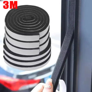 \ud83d\udd253M tự dính miếng bọt biển viền nẹp cửa sổ cửa chống va chạm viền nẹp S Windproof âm thanh cửa khoảng cách niêm phong bọt Băng