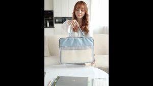 3Putra - CORDI Tas Laptop Portabel 13 - 14 Inchi Tas Kerja Kapasitas Besar Kertas File A4