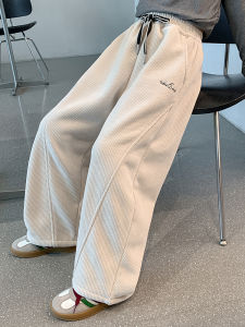 SQTN.KIDS | Girls Autumn Casual Corduroy Wide-leg Sweatpants