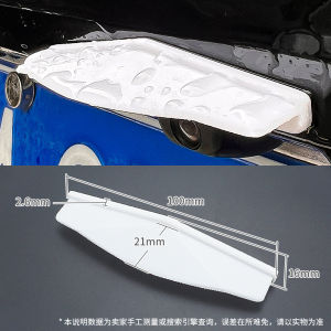 Vỏ Bọc Ống Kính Sau Chống Mưa Hình Dù Tròn 360 Vỏ Chắn Nắng Mưa Đa Năng Cho Ô Tô Phụ Kiện Nội Thất Xe