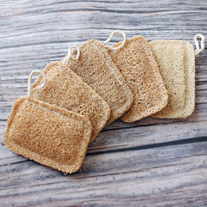 Soft Loofah Sponge Farm Old Loofah Dishcloth Luffa Brush Pot Wash Bath Vegetable Sponge Double-Layer Brush Bowl Non-Stick Oil