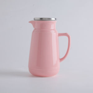 Nordic ขนาดใหญ่ความจุหม้อชาเซรามิคชุดสร้างสรรค์กาต้มน้ําเย็นห้องนั่งเล่นทนอุณหภูมิสูง สีขาว หม้อน้ําร้อน